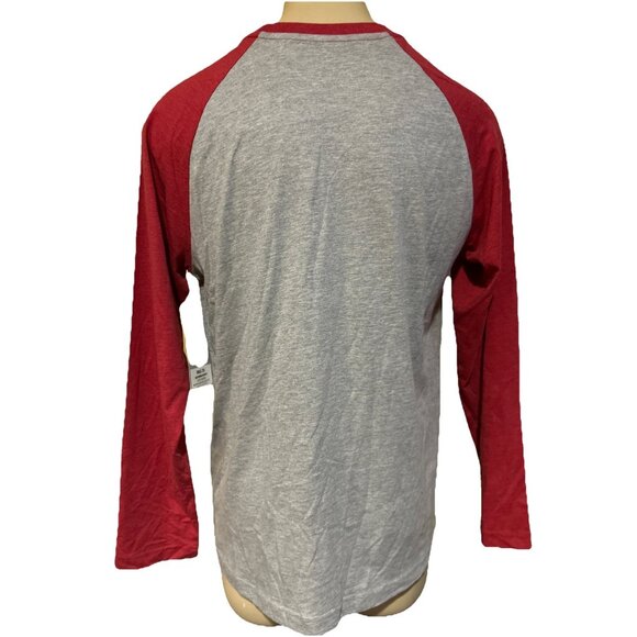 New Ohio State OSU Buckeyes Colosseum Buckeye Nation Gray Red Shirt Men's Large - Picture 5 of 7